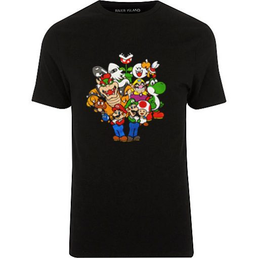 Cast Super Mario T-shirt
