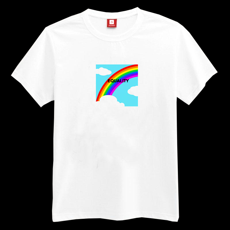 Equality Rainbow Cloud T-shirt – www.hurtee.com