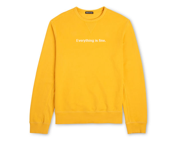Everything is fine Sweatshirt – www.hurtee.com