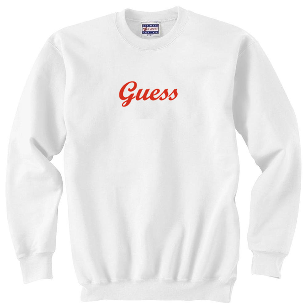 guess sweatshirt