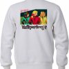 Heather The Musical What's Your Damage Sweatshirt Back