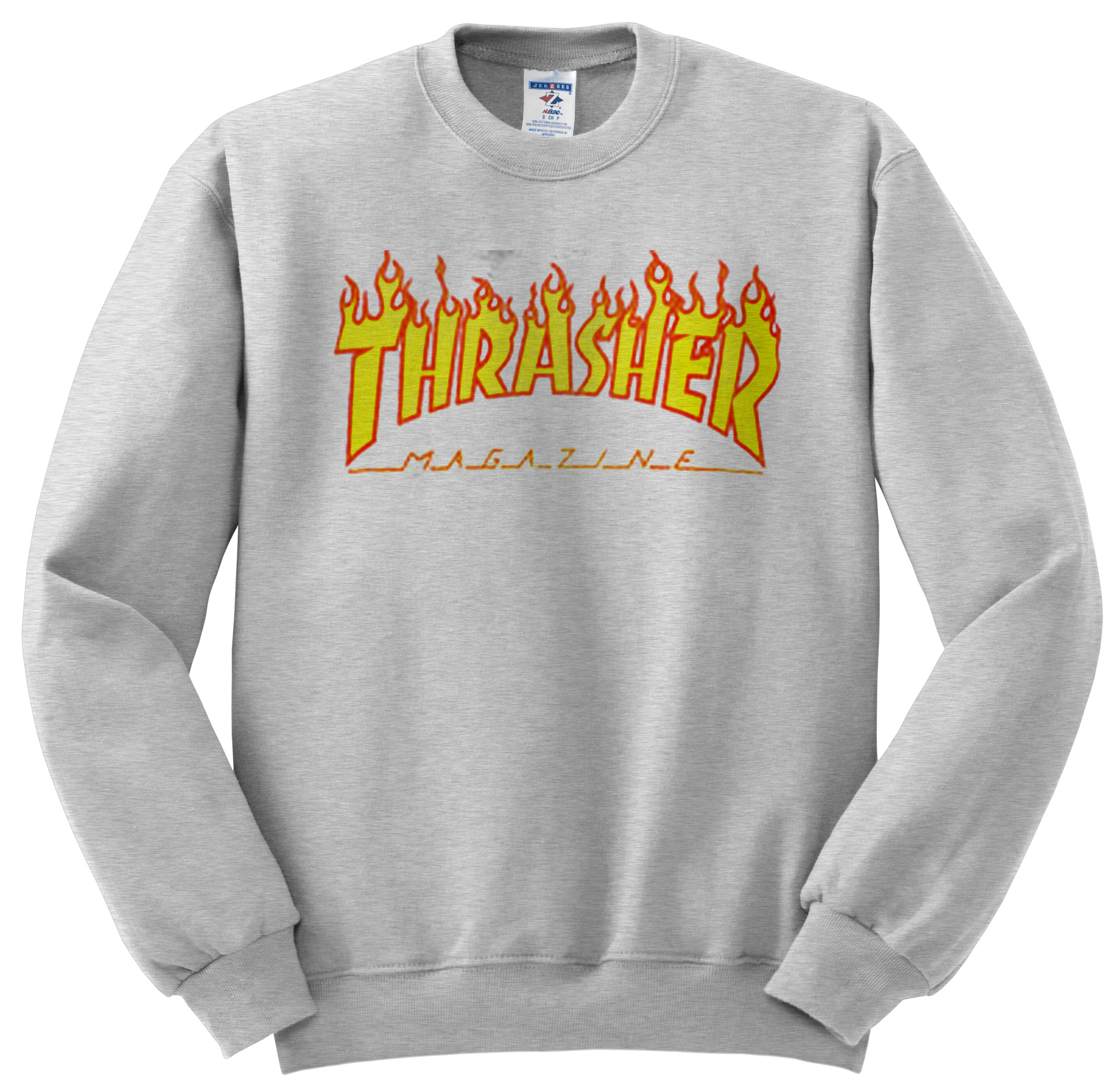 gray thrasher sweatshirt