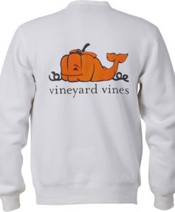 Vineyard Pumkin Pocket Sweatshirt Back