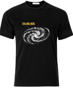 You Are Here Space T-shirt