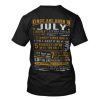 Kings Are Born In July T-shirt