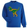 T-Rex Blue Sweatshirt