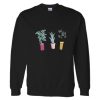 Three Potted Plants Sweatshirt