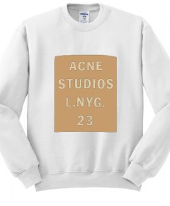 Acne studios L NYG 23 Sweatshirt