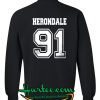 Herondale 91 Sweatshirt Back