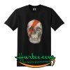 David Bowie Skull Skeleton Punk Rock T Shirt