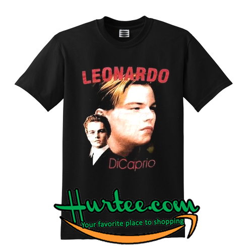 leonardo di caprio t shirt