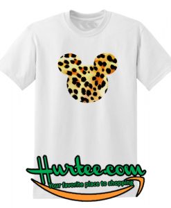 Mickey Mouse Cheetah T Shirt