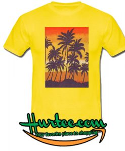 Palm Print T Shirt