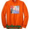 Buy Uss My Heart Orange Sweatshirt