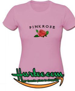 Pink Rose light pink t shirt