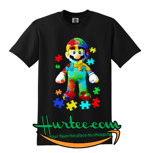 super mario autism shirt