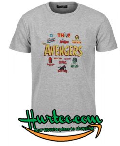 The Avengers Character T-Shirt