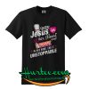 With Jesus in her Heart and Dunkin' Donuts coffee T-Shirt