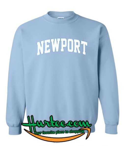 newport blue sweatshirt