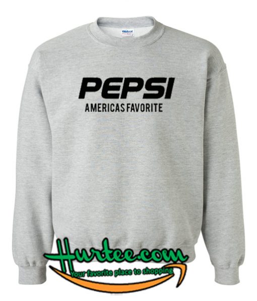 pepsi americas favorite sweatshirt