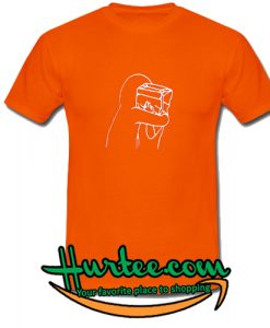 Hug Aesthetic Orange T shirt