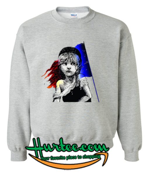 vintage les miserables sweatshirt