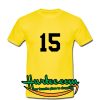 Number 15 T Shirt