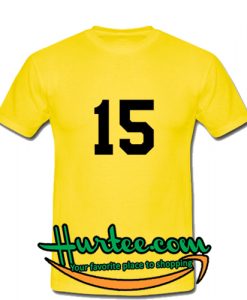Number 15 T Shirt