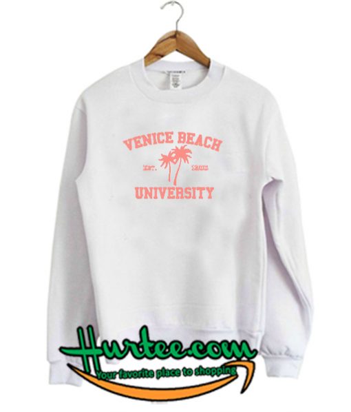 Venice Beach Est 1986 University Sweatshirt