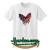 Butterfly American Flag Independence Day shirt