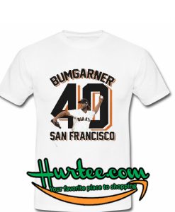 Expressions Of Bumgarner San Francisco T Shirt