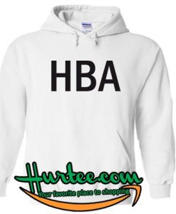 HBA White Hoodie