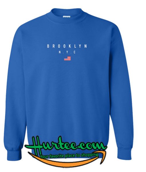 Brooklyn NYC Flag sweatshirt