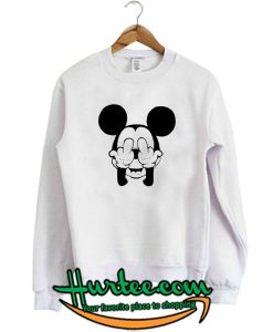 Mickey Mouse Crop Sweatshirt