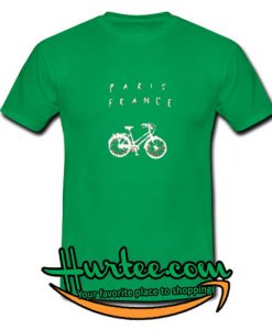 Paris France Bike T-Shirt