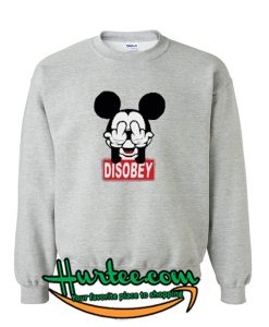 Disobey Mickey Mouse Sweatshirt