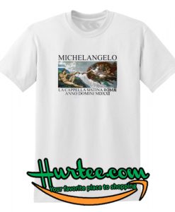 Michelangelo la Cappella Sistina Roma T-shirt