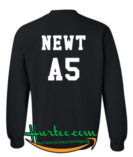 Newt A5 Sweatshirt Back