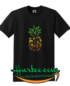 Pineapple Halloween Brooms T Shirt
