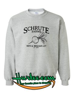 Schrute Farms Bed and Breakfast Crewneck Sweatshirt