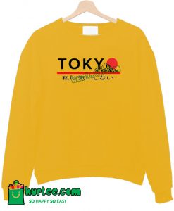 Tokyo Japanese Mountain Sweatshirt