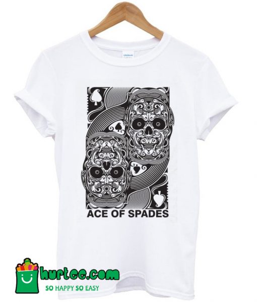 Ace of Spades Head Skull T-Shirt