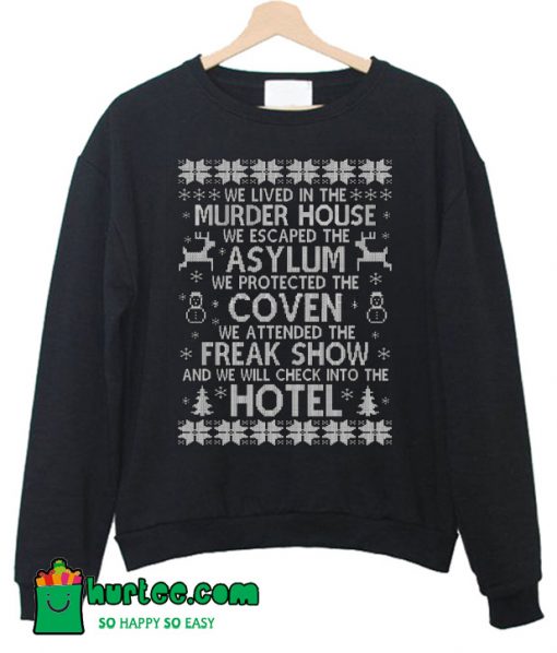 American Christmas Horror Story Sweatshirt