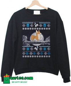 Corgi Ugly Christmas Sweatshirt