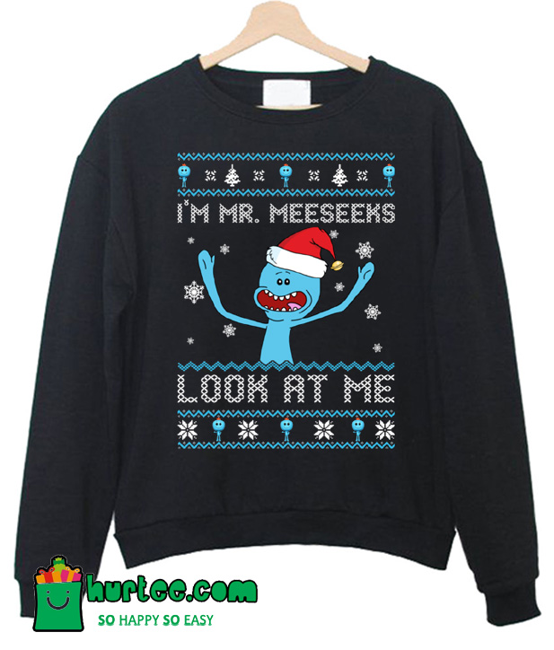 mr meeseeks sweater