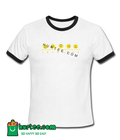 Joe Boxer Emoji Ringer T-Shirt