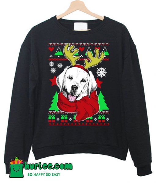 Labrador Christmas Sweatshirt – www.hurtee.com