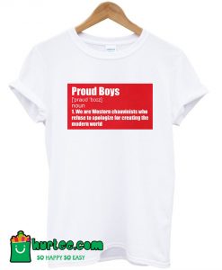 Proud Boys Definition T-Shirt