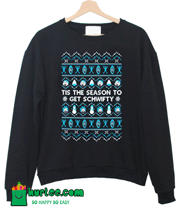 Rick and Morty Christmas Sweatshirt – www.hurtee.com