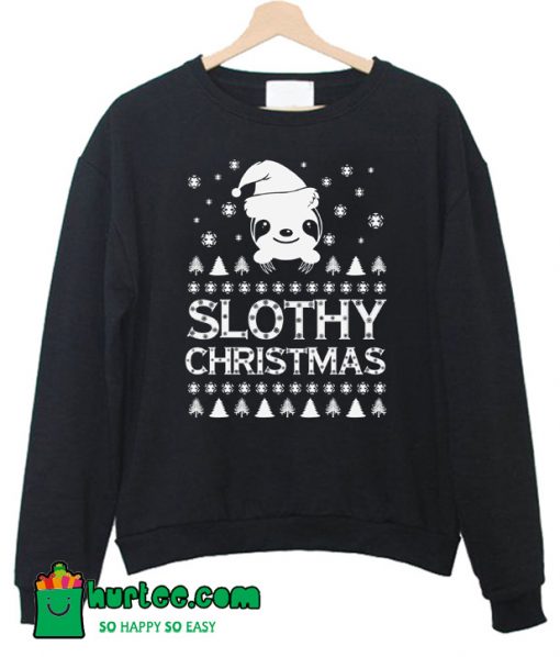 Sloth Ugly Christmas Sweatshirt